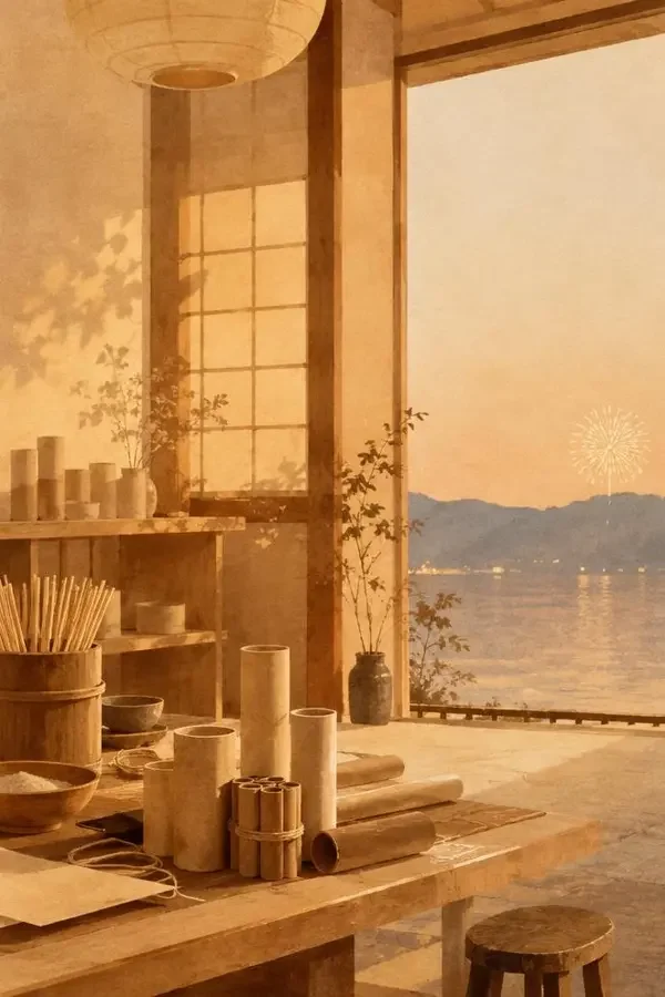 花火屋（2026）影片封面，剧情 / 温暖类型